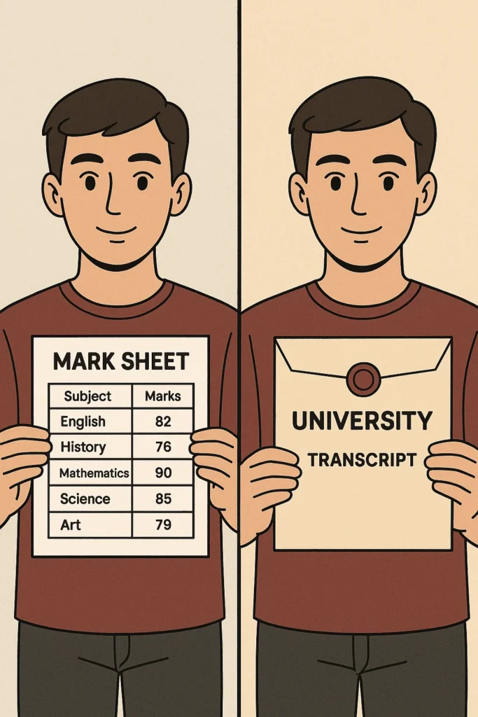 Mark Sheets